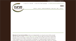 Desktop Screenshot of curveservicedoffices.co.uk